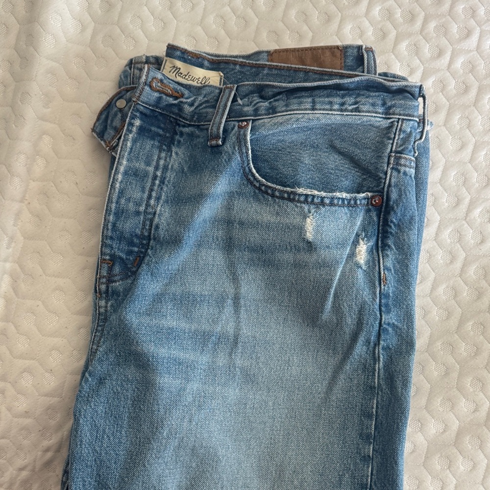 Madewell Light Blue Boyfriend Jeans